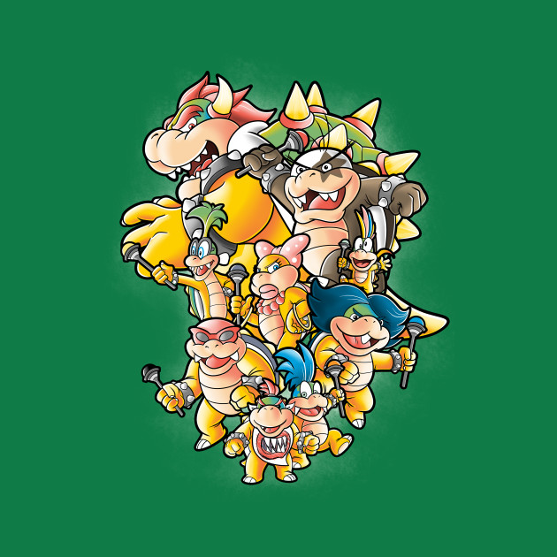 Bowser family Design Bowser family