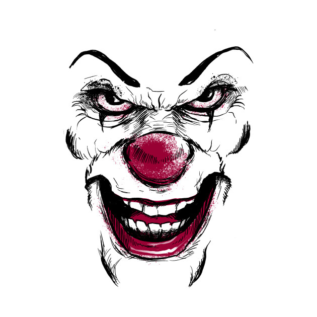 Clown Face Design Clown Face