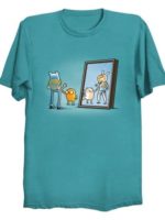 Finn and jake through the mirror T-Shirt