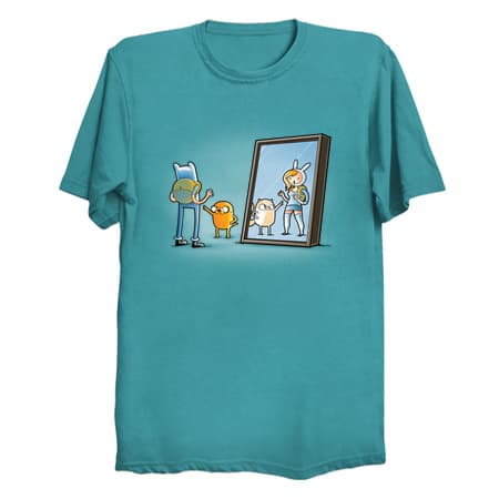 Finn and jake through the mirror