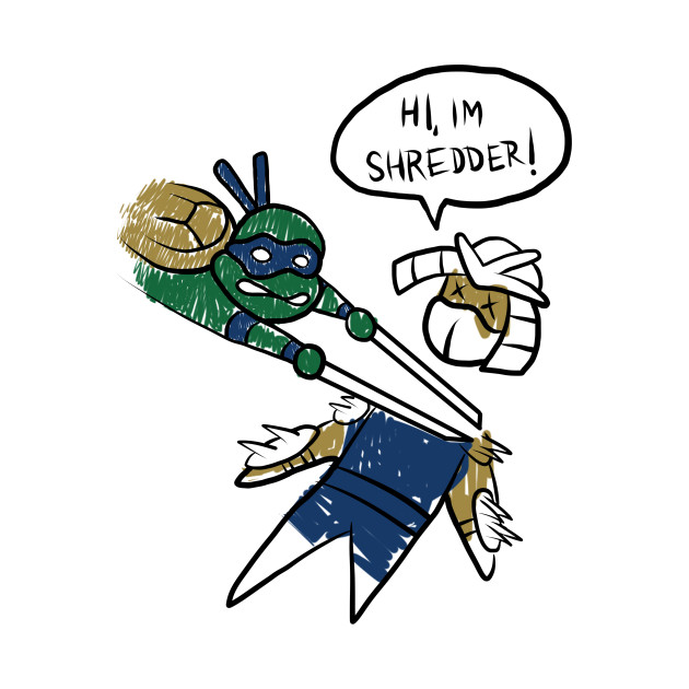 Leonardo Shredder Sketch Design Leonardo Shredder Sketch