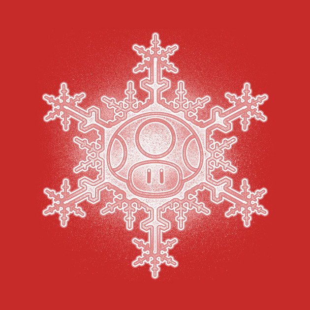 Mushroom Snowflake