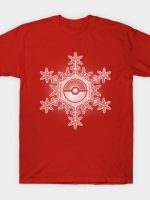 Pokeball Snowflake T-Shirt