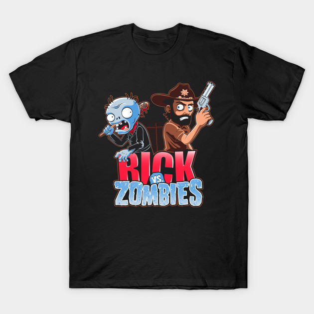 Rick vs Zombies T-Shirt Rick vs Zombies