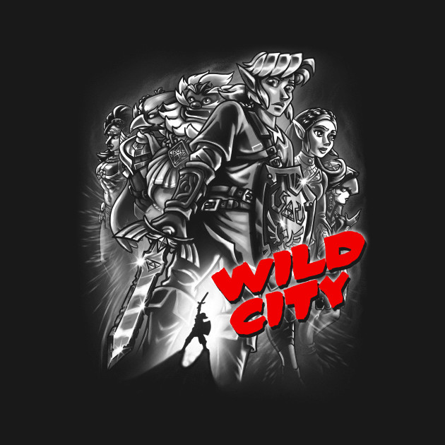 Wild City (B&W) T-Shirt