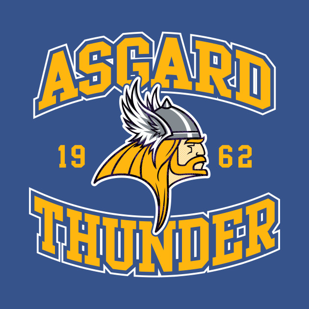 Asgard Gods Football Team Logo