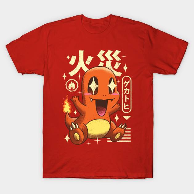 Kawaii Fire T-Shirt Kawaii Fire