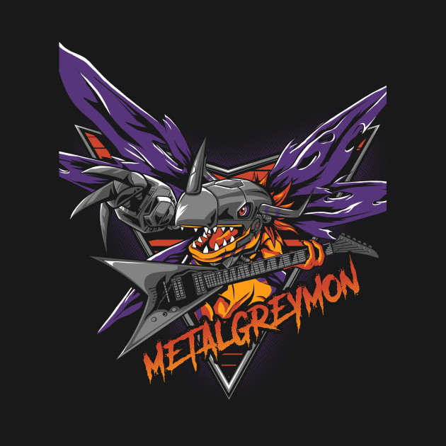 MetalGreymon Design MetalGreymon