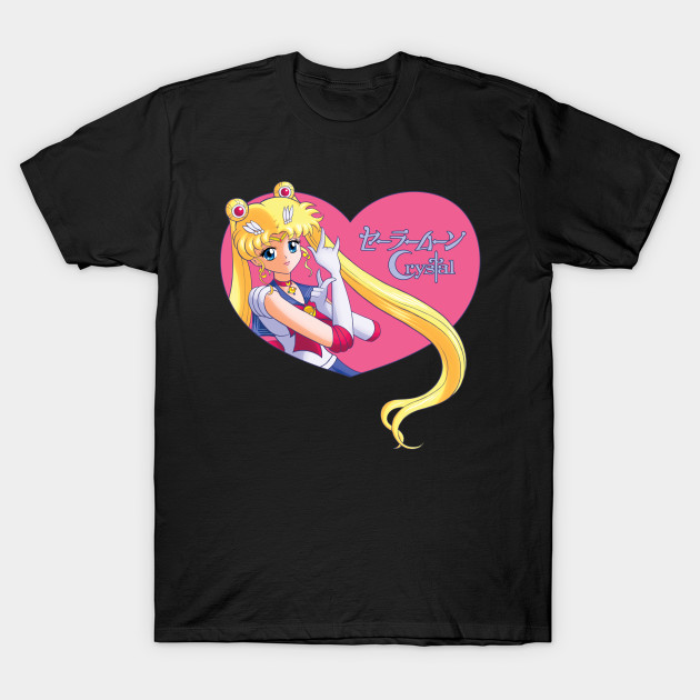 Sailor Moon Crystal Heart T-Shirt Sailor Moon Crystal Heart