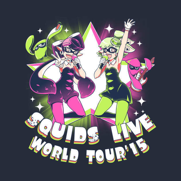 Squids live world tour