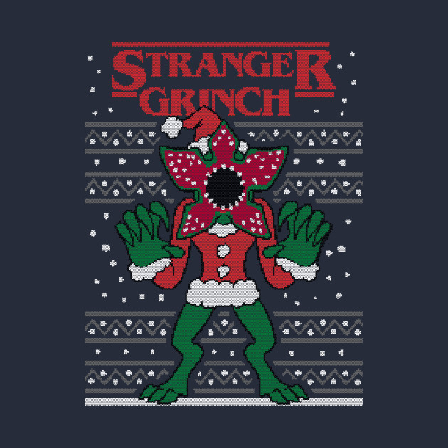 Stranger Grinch Design Stranger Grinch