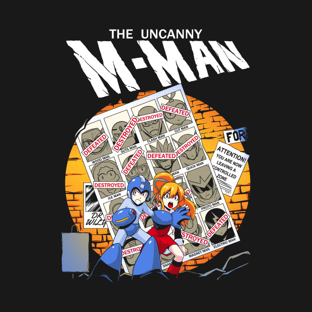 Uncanny M-man Design Uncanny M-man