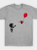 villager with a ballon T-Shirt