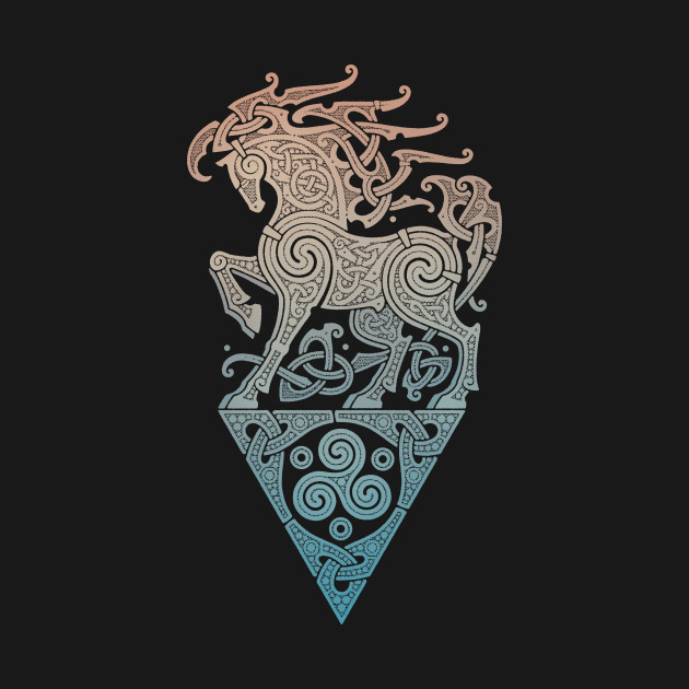 SLEIPNIR. ODIN'S STEED.