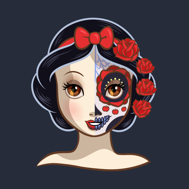 Sugar Skull Series: Snow White