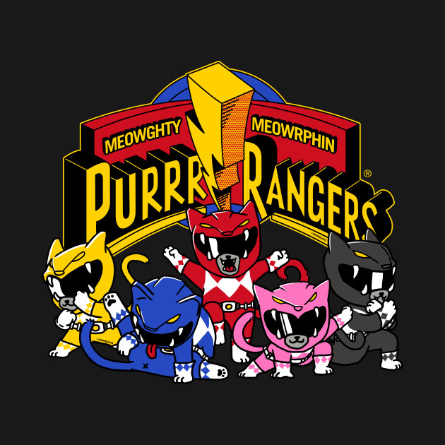 Purrr Rangers Cat Purrr Rangers Cat