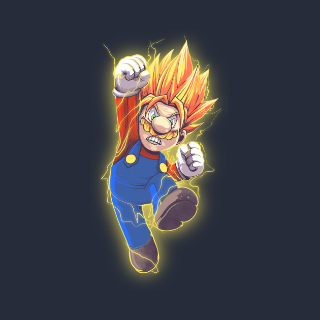 SUPER SAIYAN MARIO