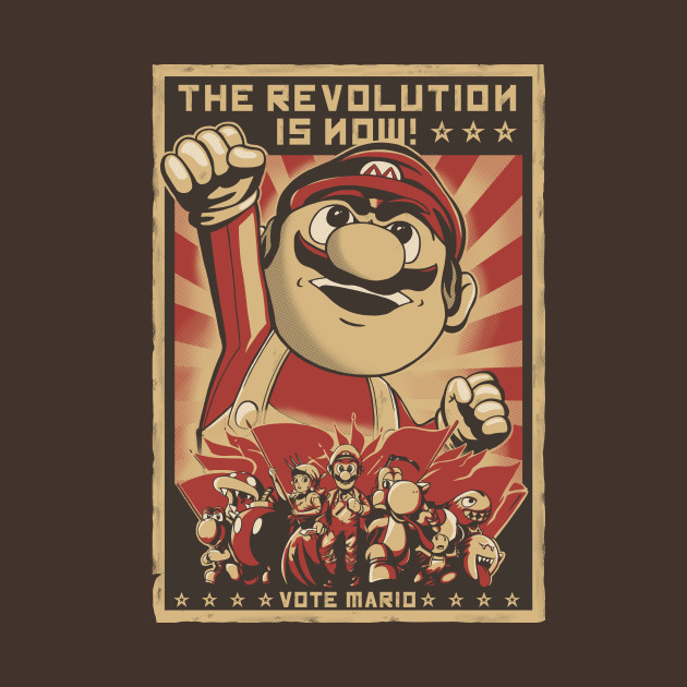 Vote Mario Design Vote Mario