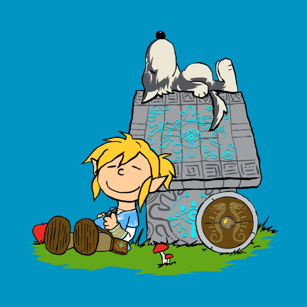Link and Snoopy
