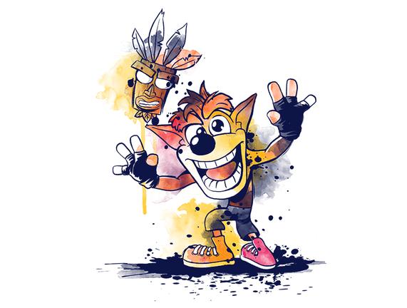 Watercolor Bandicoot