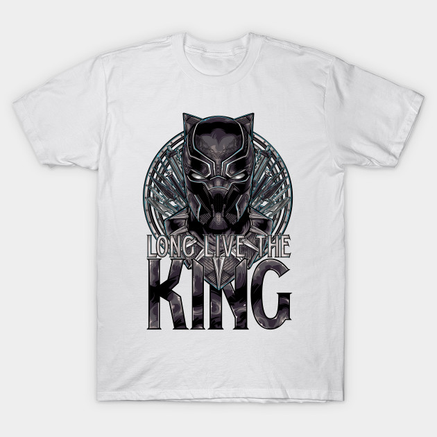 Black Panther Long Live the King T-Shirt Black Panther Long Live the King