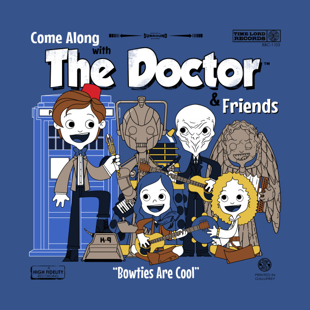 Come Along with the Doctor & Friends Design Come Along with the Doctor & Friends