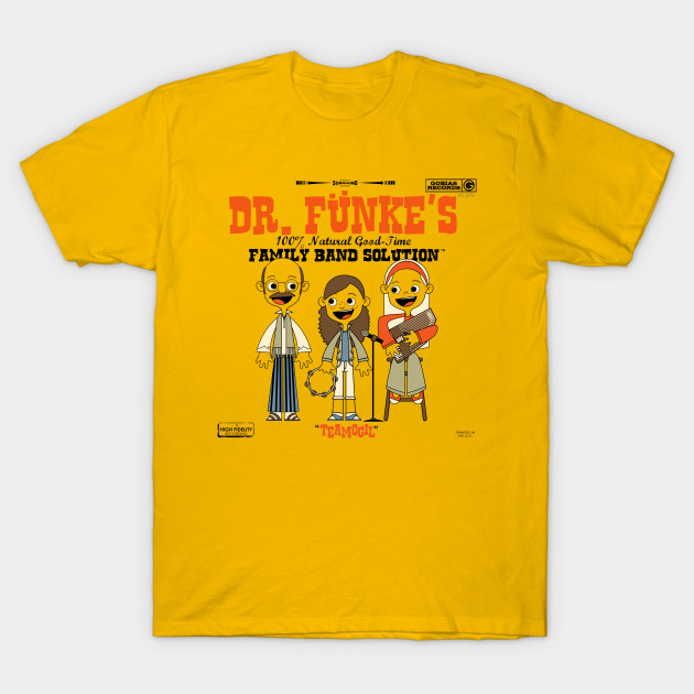 Dr. Funke's 100% Natural Good-Time Family Band Solution T-Shirt Dr. Funke's 100% Natural Good-Time Family Band Solution