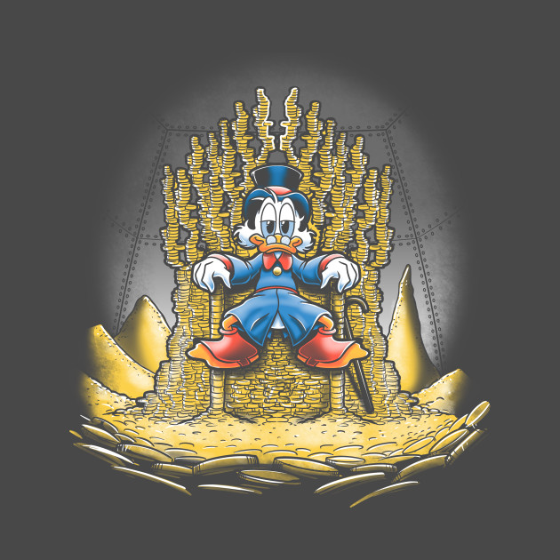 Gold throne