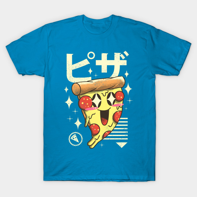 Kawaii Pizza T-Shirt Kawaii Pizza