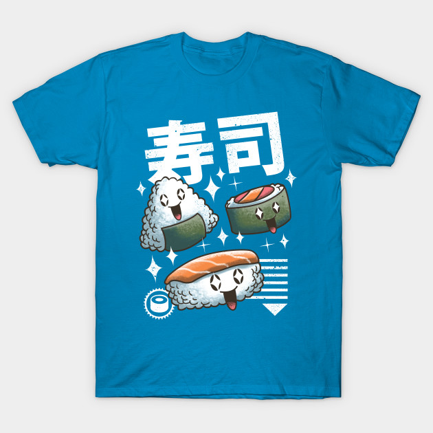 Kawaii Sushi T-Shirt Kawaii Sushi