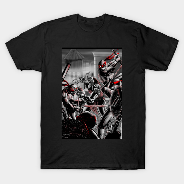 Ninja Turtles versus Shredder T-Shirt Ninja Turtles versus Shredder