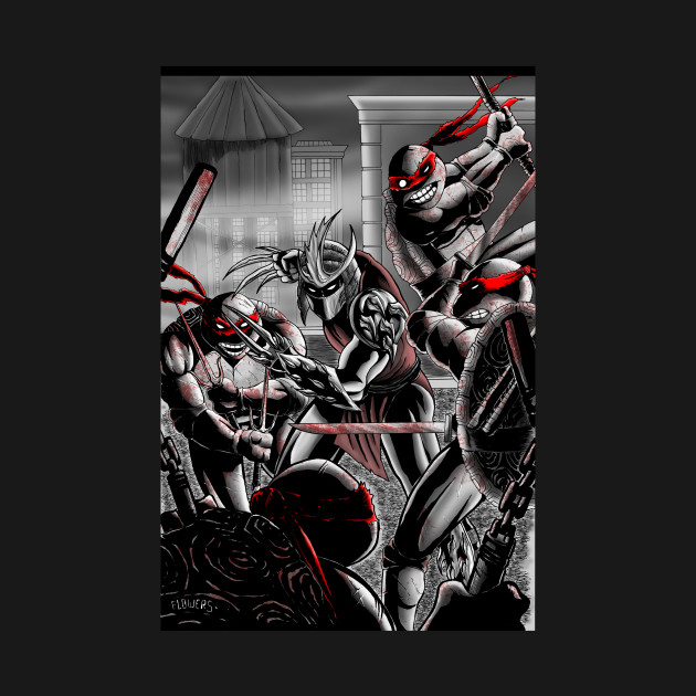 Ninja Turtles versus Shredder Design Ninja Turtles versus Shredder