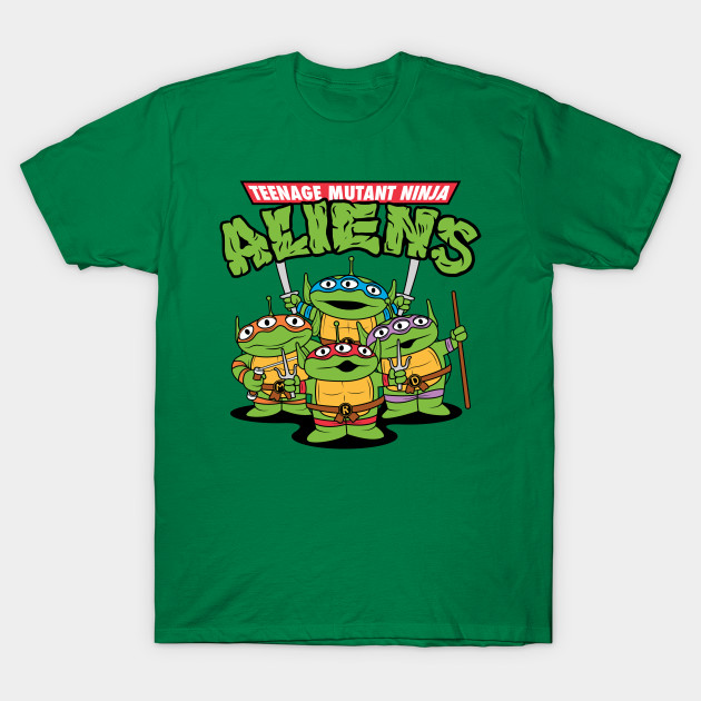 Teenage Mutant Ninja Aliens T-Shirt Teenage Mutant Ninja Aliens