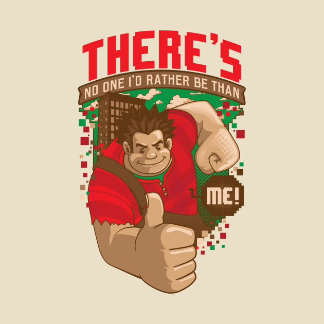 There's no one I'd rather be then me