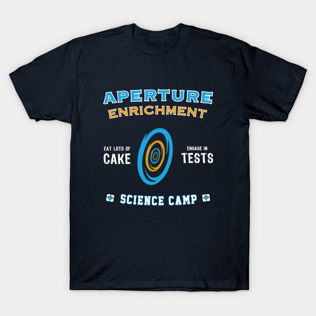 Aperture Science Camp T-Shirt Aperture Science Camp