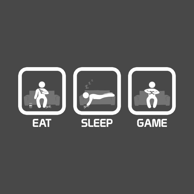 Eat, Sleep, Game (Console) Design Eat, Sleep, Game (Console)