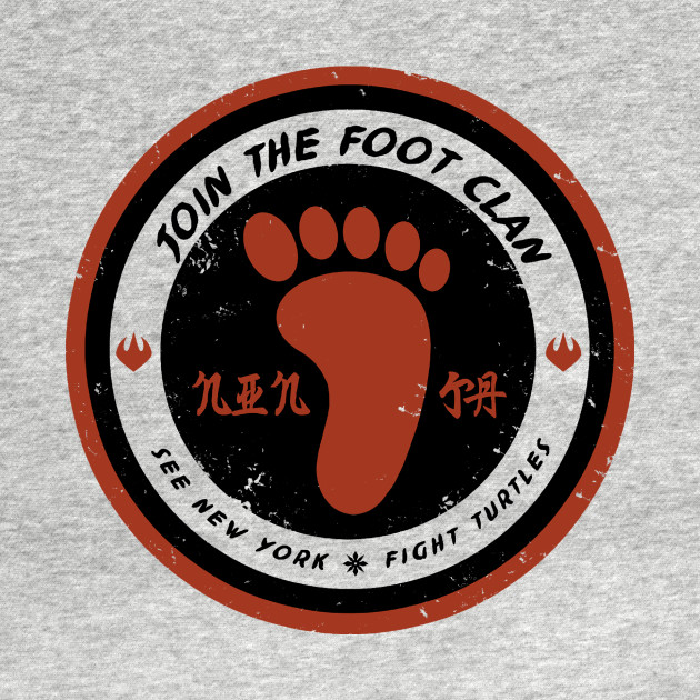 Foot Clan Recruitment Design Foot Clan Recruitment