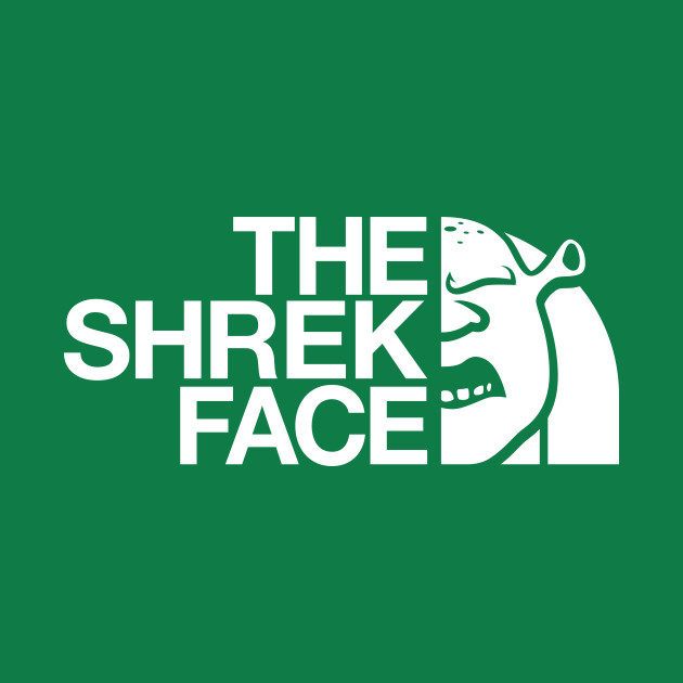 The Shrek Face (White) Design The Shrek Face (White)