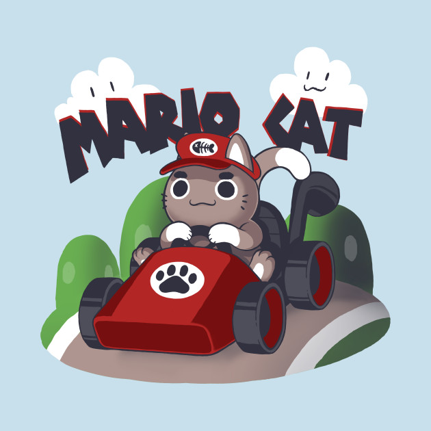 Mario Cat Design Mario Cat