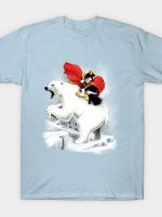 Penguin crossing the North Pole T-Shirt