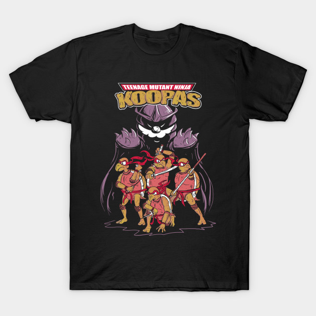 Teenage Mutant Ninja Koopas T-Shirt Teenage Mutant Ninja Koopas