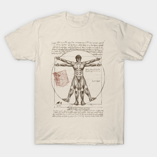 Vitruvian Eren T-Shirt Vitruvian Eren