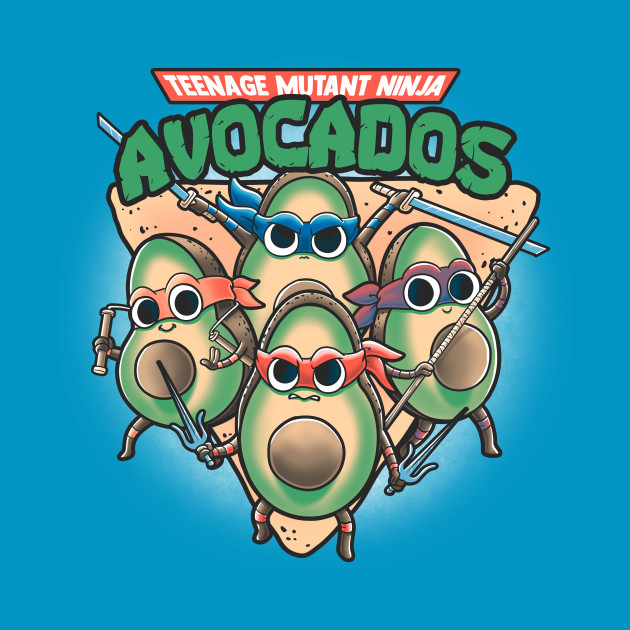 Avocados ninja Design Avocados ninja