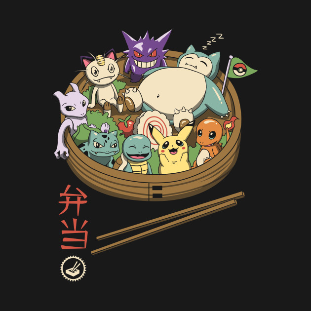 Bento Pocket Monsters Design Bento Pocket Monsters