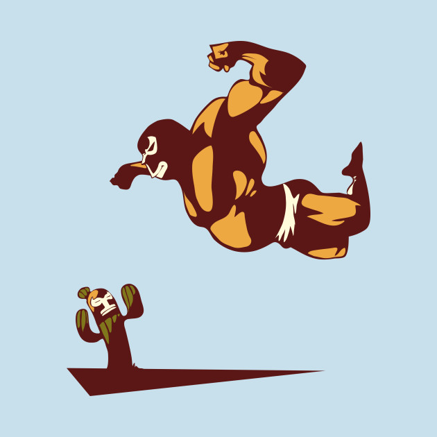 Luchadores never give up!