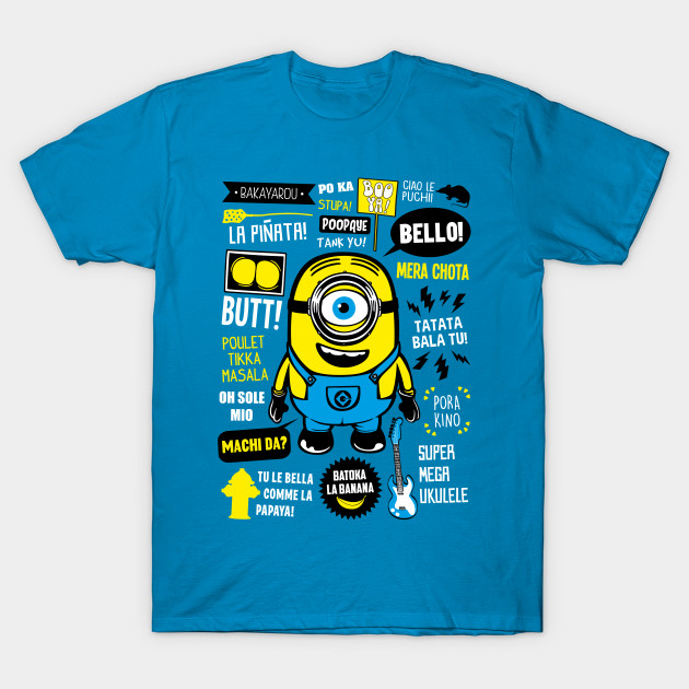 Minion Famous Quotes T-Shirt Minion Famous Quotes