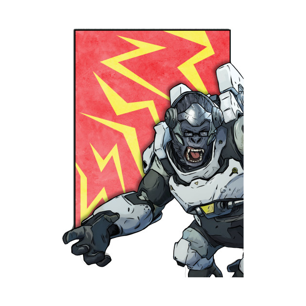 Overwatch - winston Design Overwatch - winston