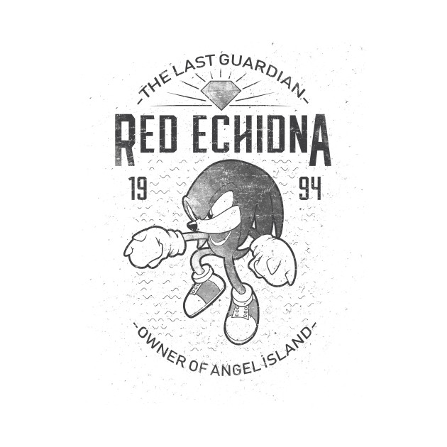 Red echidna Design Red echidna