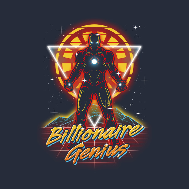 Retro Billionaire Genius Design Retro Billionaire Genius