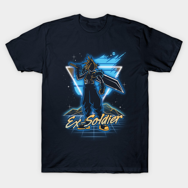 Retro Ex-Soldier T-Shirt Retro Ex-Soldier